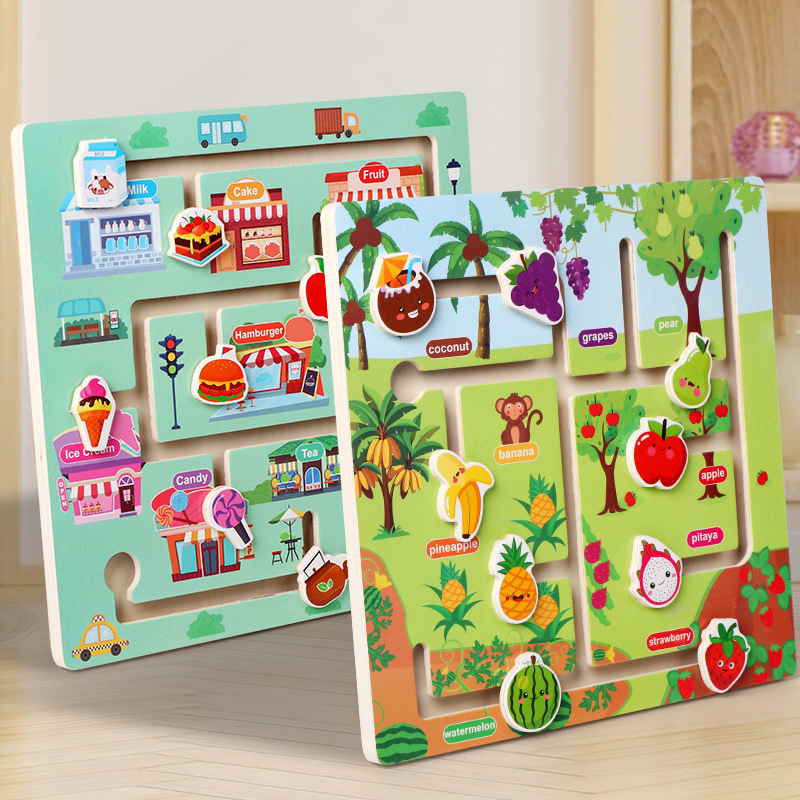 Kids Education Store - Criativo crianças de madeira digital tráfego