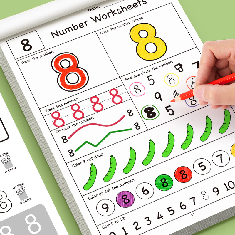Caderno de Exercícios de Matem - Learning Workbook Preschool avaliação e preço