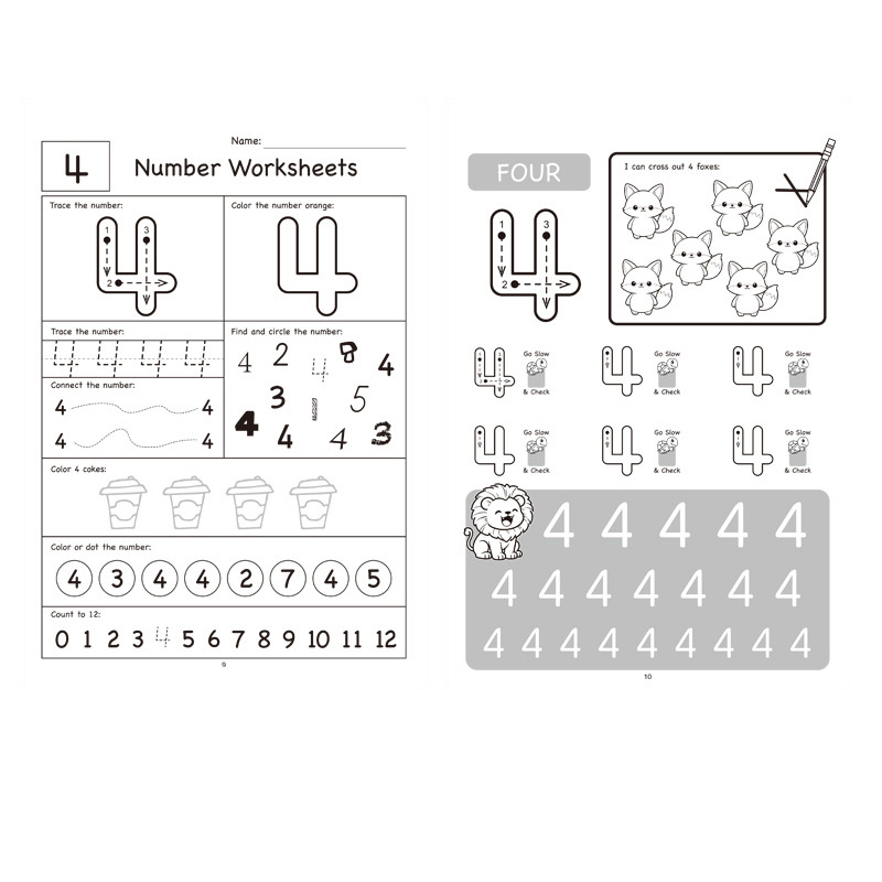Caderno de Exercícios de Matem - Learning Workbook Preschool avaliação e preço