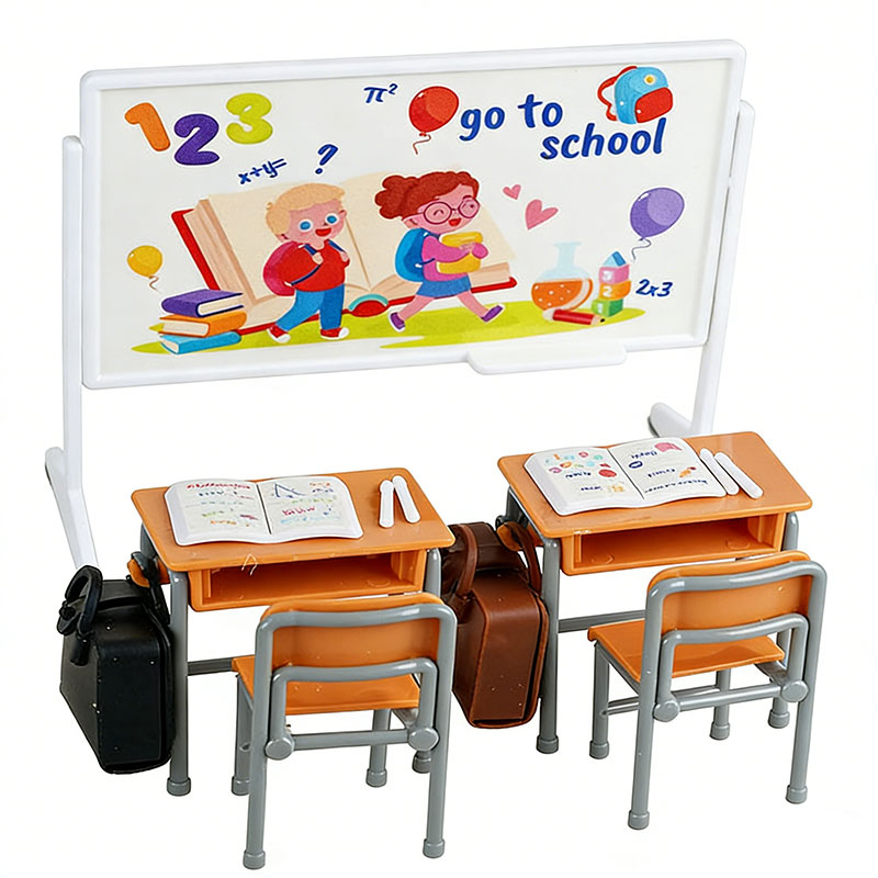 Conjunto de Móveis em Miniatur - Kids Education Classes avaliação e preço