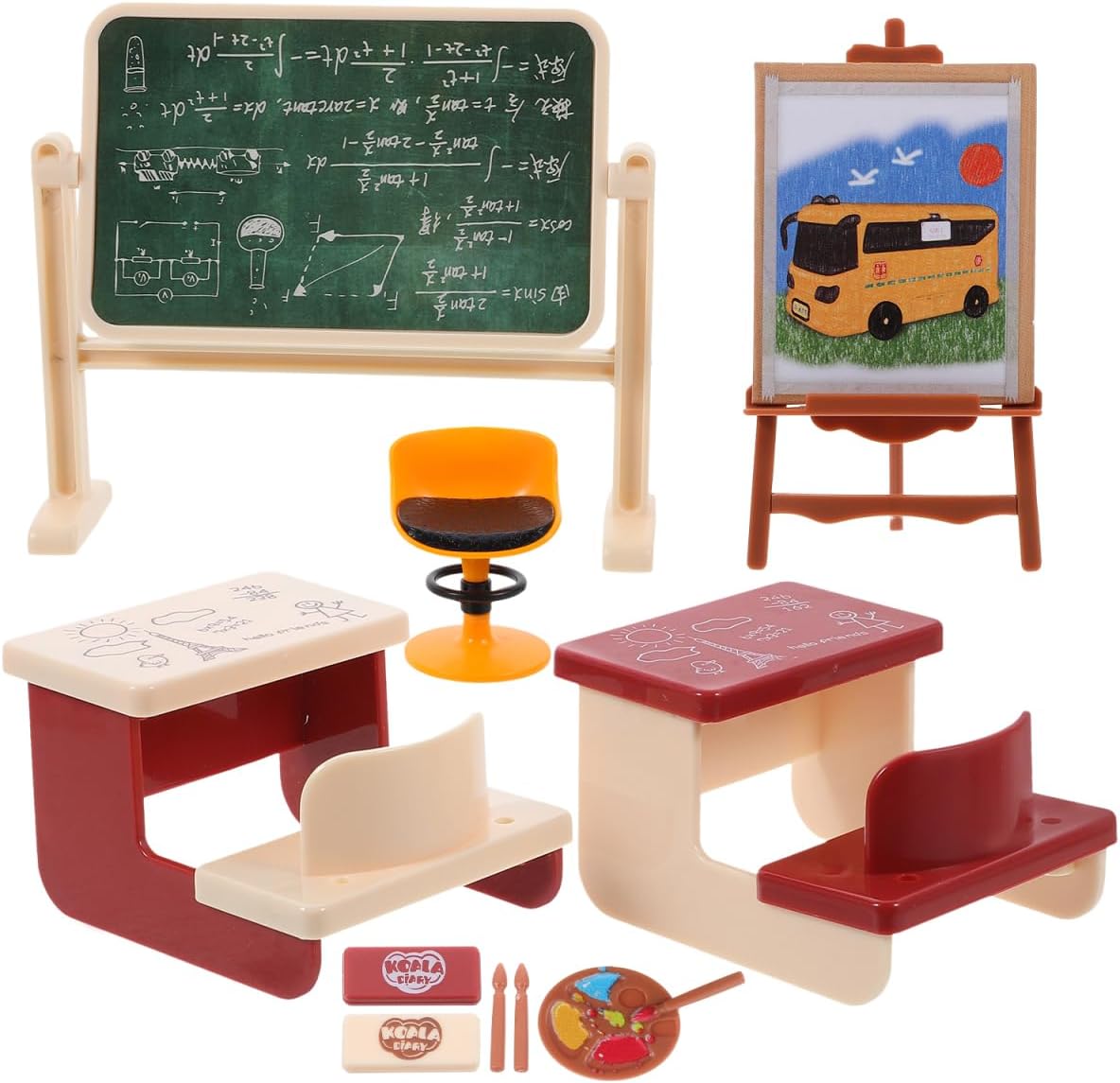 Conjunto de Móveis em Miniatur - Kids Education Classes avaliação e preço