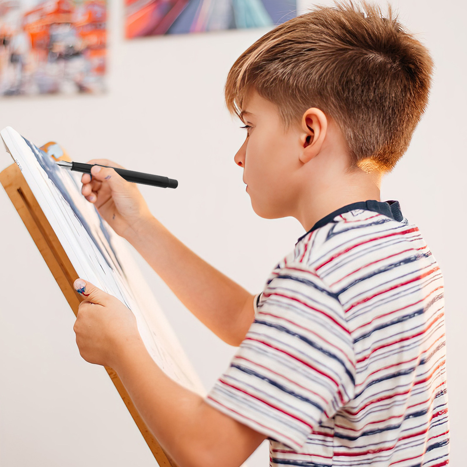 Conjunto de 12 Canetas Artísti - Kids Education Tips avaliação e preço
