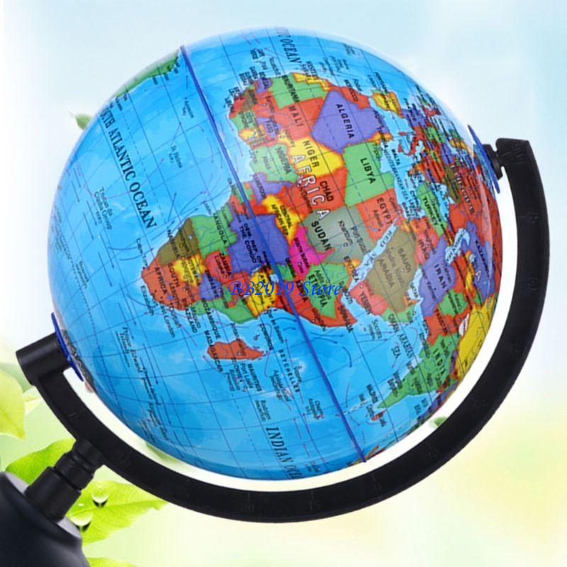 Q0KB Mapa Globo Bola Educação  - Kids Education Classes avaliação e preço