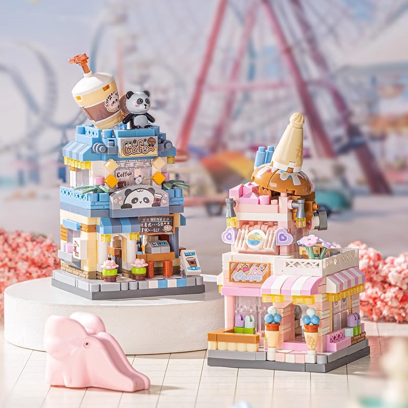 Novo panda pet café sorvete lo - Kids Education Store avaliação e preço