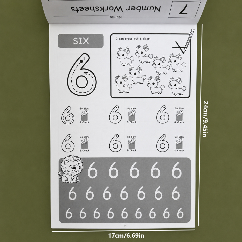 Caderno de Atividades de Traça - Learning Workbook Preschool avaliação e preço