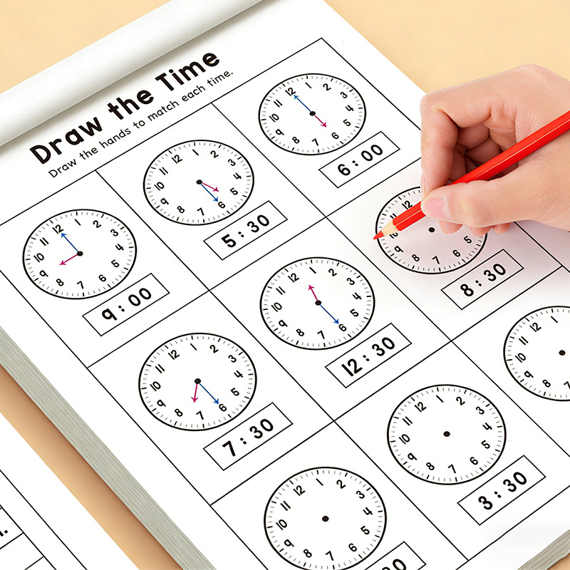 Caderno de Exercícios de Relóg - Learning Workbook Preschool avaliação e preço