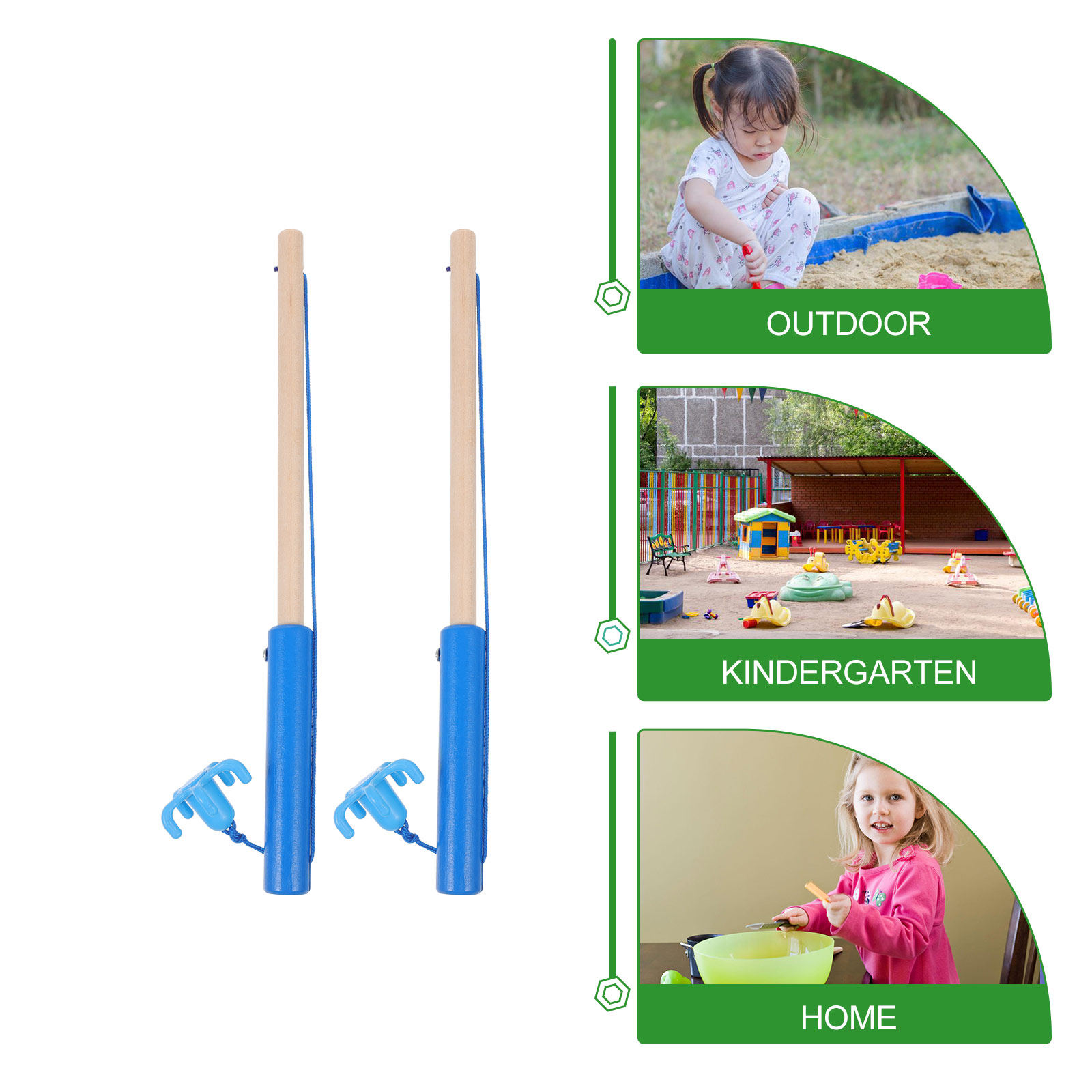 Conjunto de 4 Varas de Pesca d - Kids Education Tips avaliação e preço