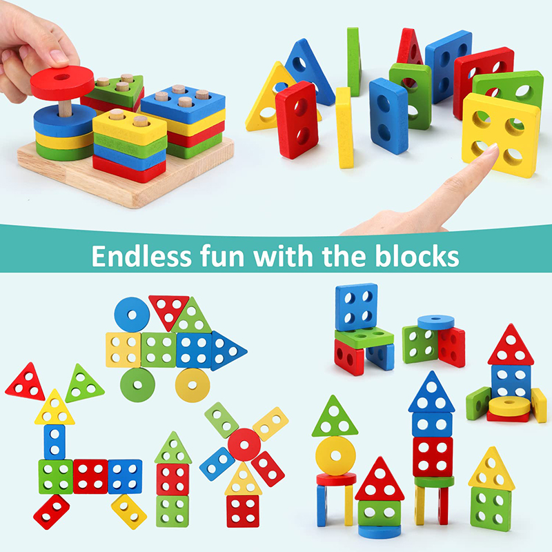 5-6 pçs/set montessori brinque - Kids Nature Education avaliação e preço