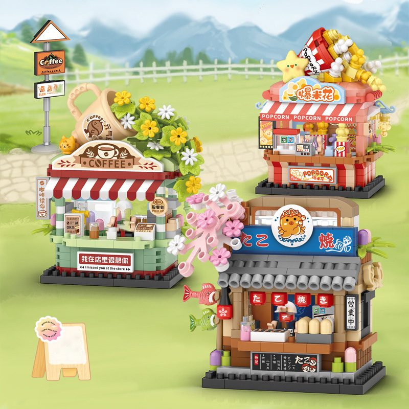 Mini Blocos de Montar de Loja  - Kids Education Store avaliação e preço