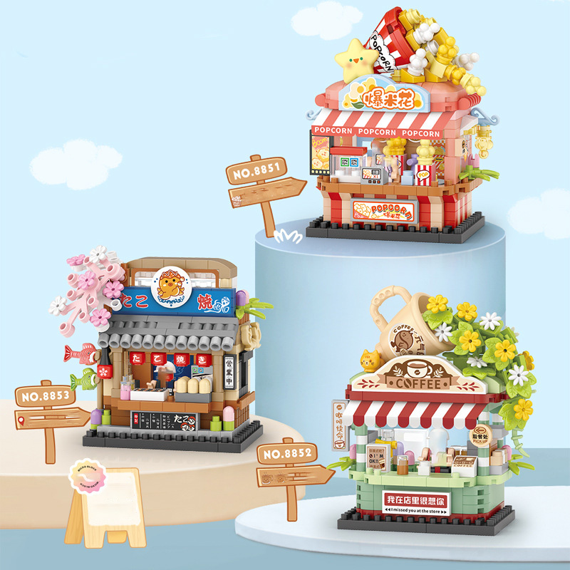 Mini Blocos de Montar de Loja  - Kids Education Store avaliação e preço