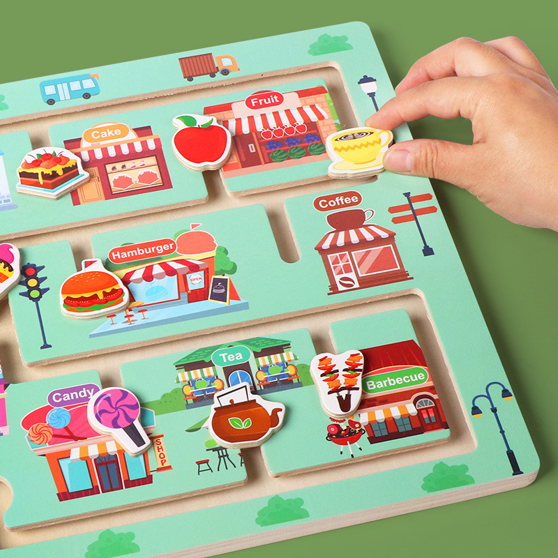 Criativo crianças de madeira d - Kids Education Store avaliação e preço